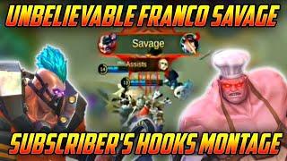 UNBELIEVABLE FRANCO SAVAGE HOOKS BY SUBSCRIBERS | GamEnTrix | MLBB