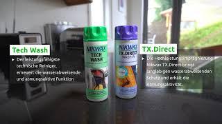 DE: Nikwax Tech Wash und Nikwax TX.Direct Wash-in