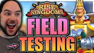 Expertised King Arthur Testing [new open field META?] Rise of Kingdoms