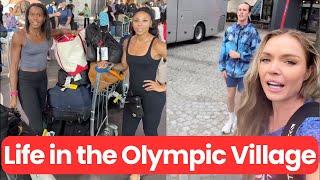 Team USA Track and Field athletes arriving in the Olympic Village - IG Compilation