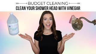 How to Clean Shower Heads with Vinegar