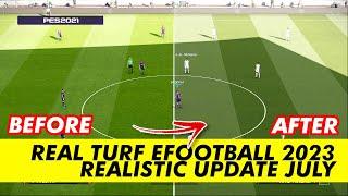 PES 2021 Turf Mod Cpk eFootball 2023 Realistic Turf