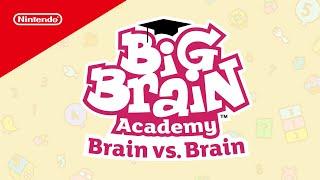 Big Brain Academy: Brain vs. Brain on Nintendo Switch – Overview Trailer | @playnintendo