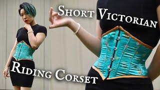 I made a late Victorian riding corset | Amelia Waspie