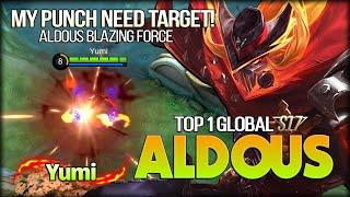 Chase Fate Haunt You. Aldous Blazign Force by Yumi - Top 1 Global Aldous - Mobile Legends