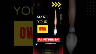 Paintbrush Making ️#shorts #exact creator #Youtube #Shorts