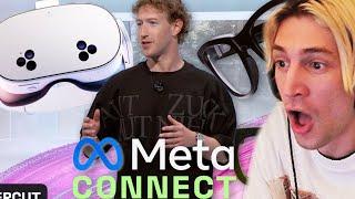 Meta Connect 2024 | xQc Reacts