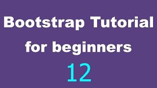 Bootstrap Tutorial for Beginners - 12 - Typography