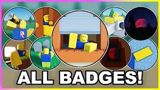 How to get ALL 13 BADGES (w/ Strategies) in RESIDENCE MASSACRE! [ROBLOX]