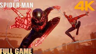 Spiderman : Miles Morales - Longplay Walkthrough (PS5 4k 60fps) FULL GAME - Ultimate Difficulty