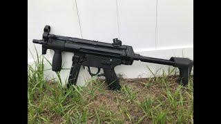 2 Minute HK MP5k Build 9mm Reverse Stretch WECSOG MP5