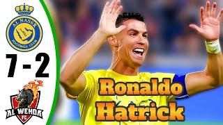 Ronaldo Is BACK  Al Nassr vs Al Wehda 7-2 - All Goals & Highlights - 2024