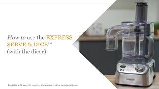 MultiPro Express Weigh+ | How to Use the Express Serve & Dice™ (with dicer)