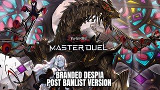 Branded - Despia POST Banlist Yu-Gi-Oh! Master duel Diabellze Lock S39