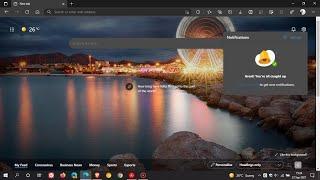 Notifications are now available in Microsoft Edge