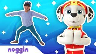 At Home Yoga for Kids w/ PAW Patrol, Bubble Guppies & Team Umizoomi ‍️ Noggin | Nick Jr.