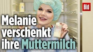 Malle-Star Melanie Müller spendet ihre Muttermilch der Fauenmilchbank