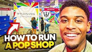 How to Run a Pop Up Shop for Your Clothing Brand