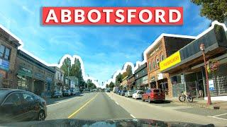 Abbotsford BC Downtown Drive - British Columbia, Canada