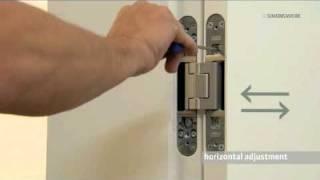 TECTUS® Concealed Hinges : 3-D Adjustments (New Models)