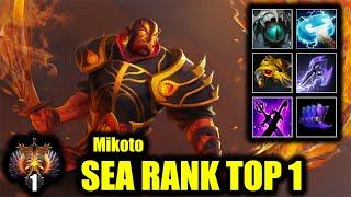  SEA RANK TOP 1 - Mikoto - Ember Spirit - 24 Kills - Dota 2 Pro Game Highlights