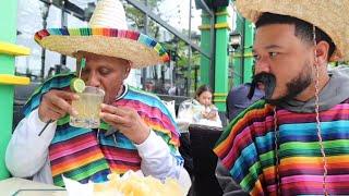 Unc tries his FIRST margarita!