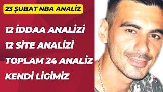 BEKLENEN GÜN GELDİ..! | 23 Şubat Cuma 2024 Nba İddaa Tahminleri