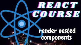 Use React to render nested Components- ReactJS tutorial for beginners- freeCodeCamp basic React