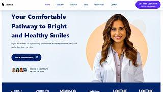 Build A Website Without Coding 2024 - WordPress & Elementor Responsive Dental Website