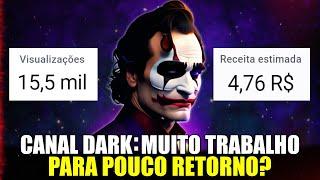 CANAL DARK REALMENTE DA DINHEIRO? MOSTREI QUANTO GANHEI E QUAIS OS NICHOS MAIS LUCRATIVOS!