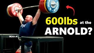 Will a 501kg Deadlift and 600lb OHP Fall? Mitchell Hooper's WORLD RECORD Predictions for the Arnold