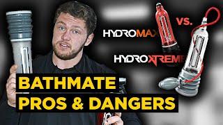 Pros and DANGERS of using a BATHMATE for Penis Enlargement | Hydromax vs Hydroxtreme