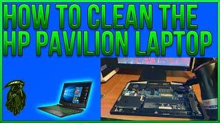 How To Clean the Hp Pavilion  Gaming Laptop