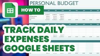 How To Track Daily Expenses In Google Sheets (2025) - Easy Guide