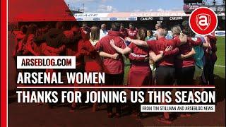 WSL season finale - thank you from Tim and everyone at Arseblog News