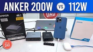 Anker 200W A2683 6 Port vs Anker 112W A2154 6 Port Charger COMPARISON