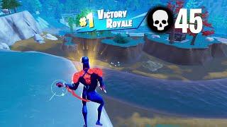 45 Elimination Solo vs Squads Win (Fortnite Chapter 4 Season 2 Gameplay)