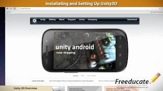 Unity3D Installation and Setup