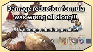 We got the damage reduction calculation wrong! It is NOT additive + no 50% damage cap | Convallaria