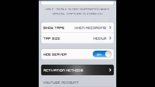 Cydia Tweaks-Display Recorder