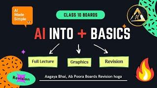 Introduction to AI + Basics of AI Class 10 417 | AI Unit 1 & 2  | CBSE 2023 | One Shot