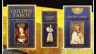 GOLDEN TAROT by Kat Black - full flip through