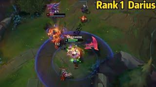 Rank 1 Darius: He is BREAKING Master Elo with Perfect KDA! *21 KILLS*