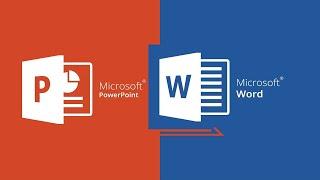 Learn Microsoft Word and Microsoft Power Point basics for beginners