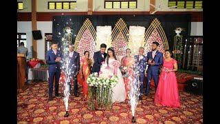Mangalorean Catholic Wedding Reception Ceremony of Macline & Janet - MC By Nelson Monis.
