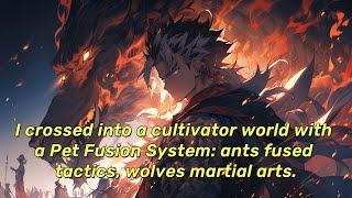 I crossed into a cultivator world with a Pet Fusion System: ants fused tactics, wolves martial arts.