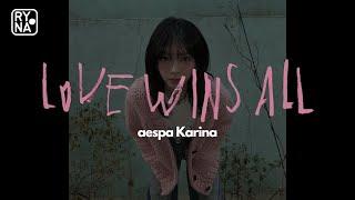 [AI COVER] Love Wins All - AESPA Karina || 에스파 카리나 AI 커버