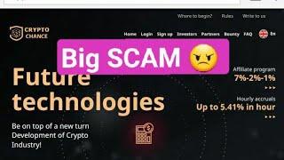 CRYPTOCHANCE.LIVE BIG SCAMMER HOURLY