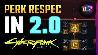 Cyberpunk 2077 2.0: How to Respec Perks - IT'S FREE!