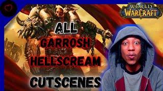 Garrosh Hellscream's Final Death - All Cutscenes | Reaction  [WoW Shadowlands: Chains of Domination]